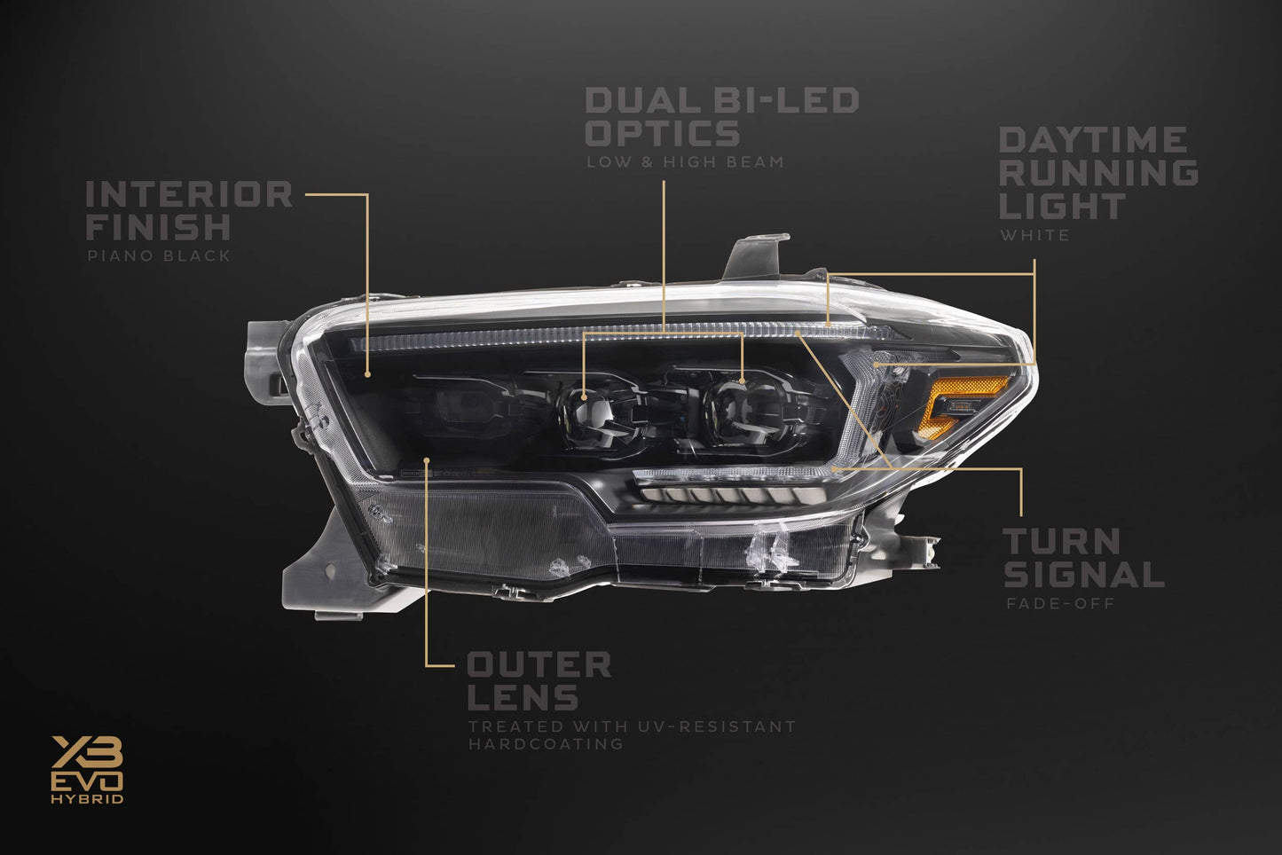 Morimoto XB EVO Hybrid Headlights | '16 - '23 Tacoma