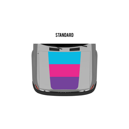 Taco Vinyl 80 Series Land Cruiser Retro Stripes