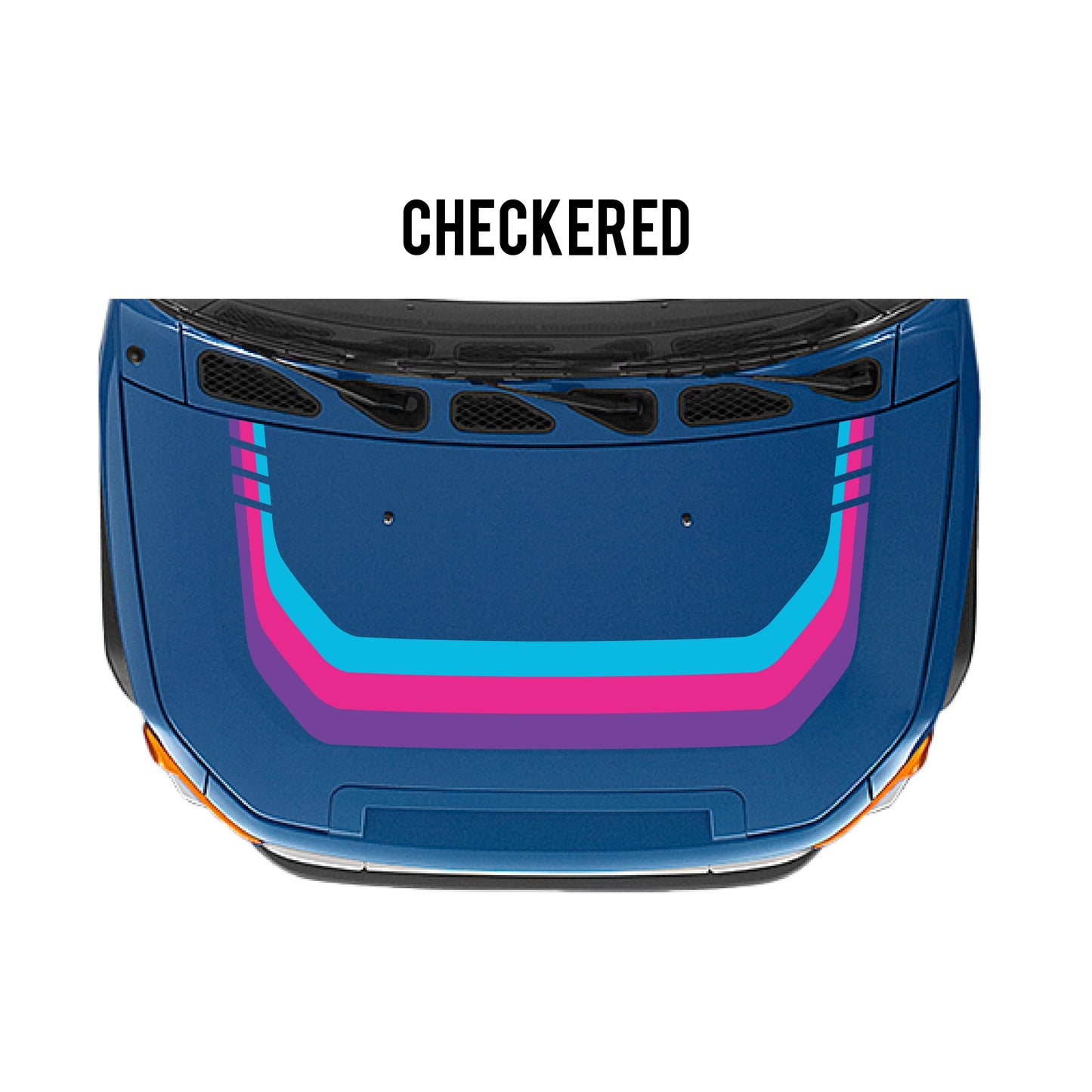 Taco Vinyl FJ Cruiser Checkered Stripe Kit | '07 - '14 FJ Cruiser