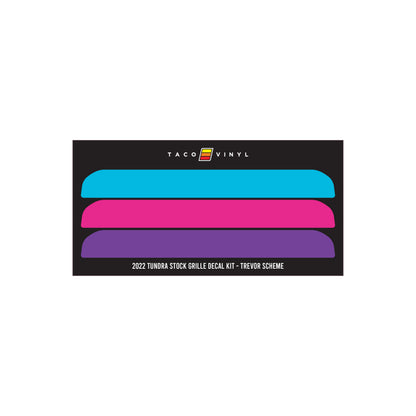 Taco Vinyl Tundra Offroad Grille Decal | '22+ Tundra