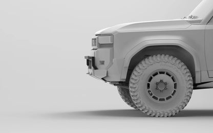 Toyota Land Cruiser Front Hybrid Bumper Bull Bar | '24+ Land Cruiser