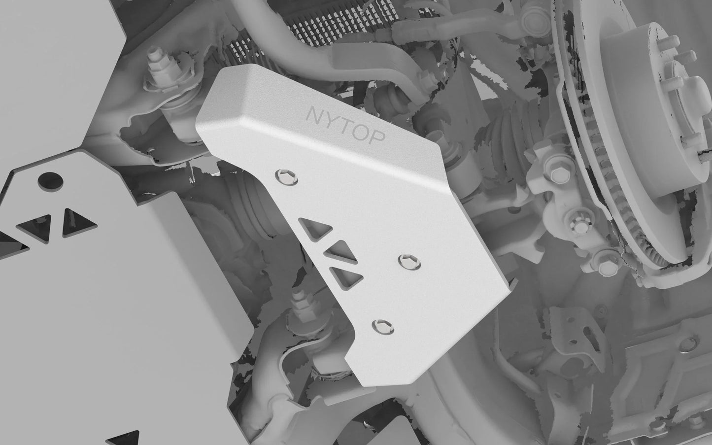 Toyota Land Cruiser/Lexus GX550 Lower Control Arm Skid Plate Kit | '24+ Land Cruiser