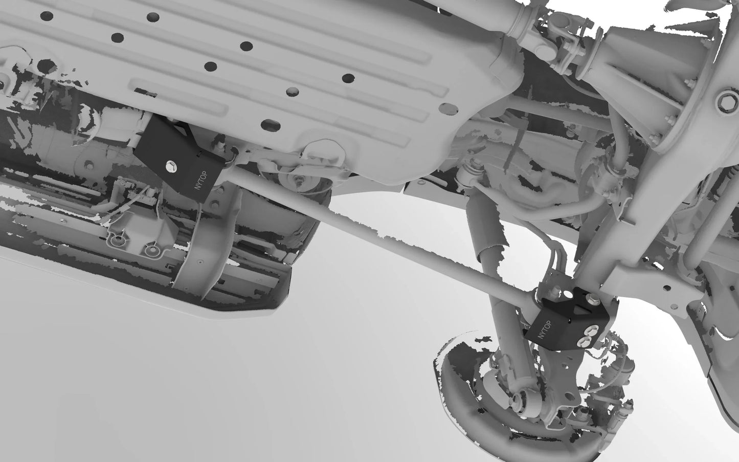 Toyota Land Cruiser/Lexus GX550 Lower Trailing Arm Skid Plate Kit | '24 Land Cruiser