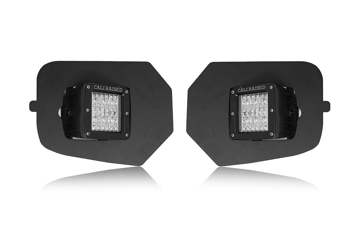 Cali Raised LED Fog Light Pod Replacements Brackets Kit | '16 - '23  Tacoma