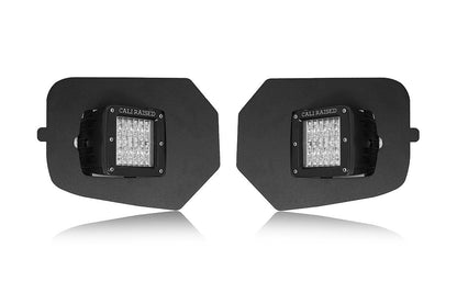 Cali Raised LED Fog Light Pod Replacements Brackets Kit | '16 - '23  Tacoma