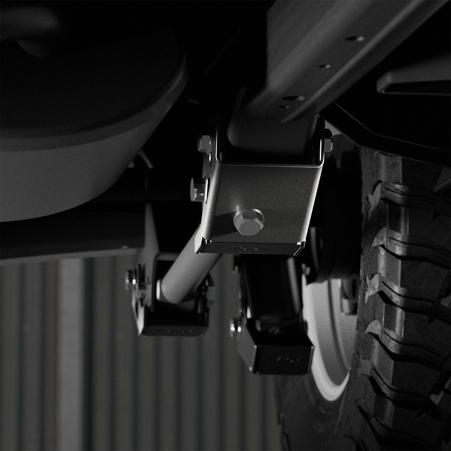 Toyota Tacoma Lower Trailing Arm Skid Plate Kit | '24+ Tacoma