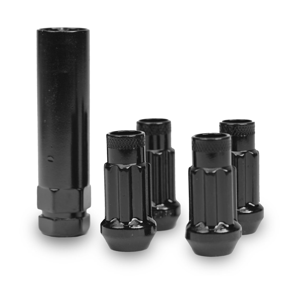 Relations Race Wheels 12x1.5 Open-End Spline Lug Locks | Set of 4