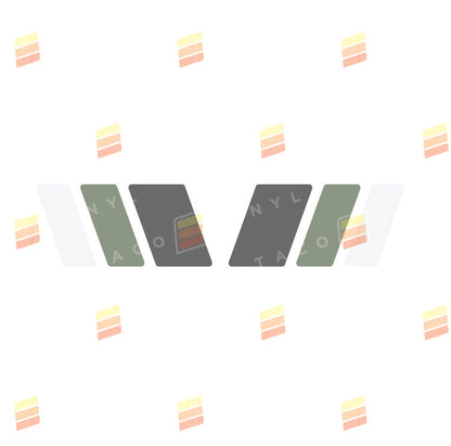 Taco Vinyl Rear Classic Decals