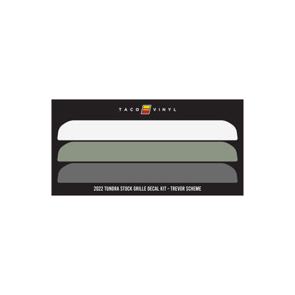 Taco Vinyl Tundra Offroad Grille Decal | '22+ Tundra