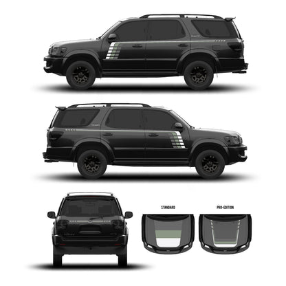 Taco Vinyl Sequoia Checkered Stripe Kit | '01 - '07 Sequoia