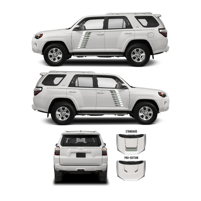 Taco Vinyl 4Runner Checkered Stripe Kit | '10 - '24 4Runner