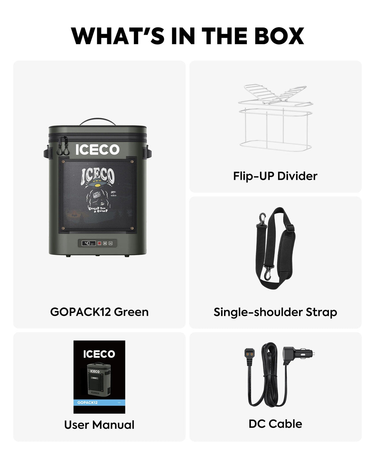 ICECO GOPack12 Single-Zone Portable Backpack Cooler | 12L