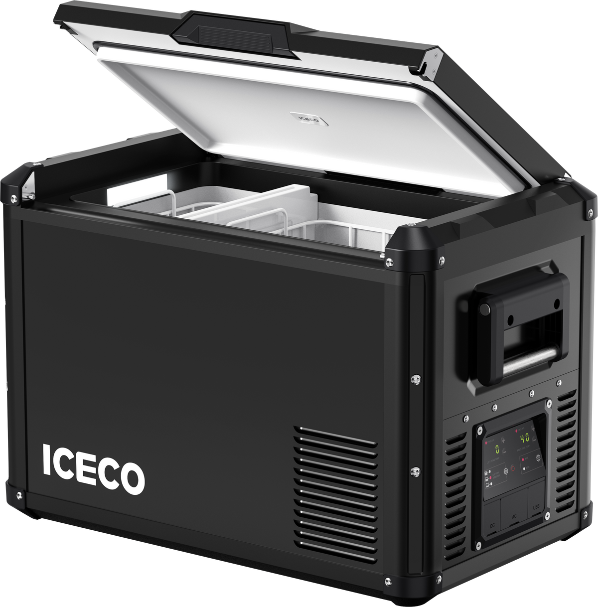 ICECO VL45ProD Dual-Zone Portable Fridge Freezer | Black