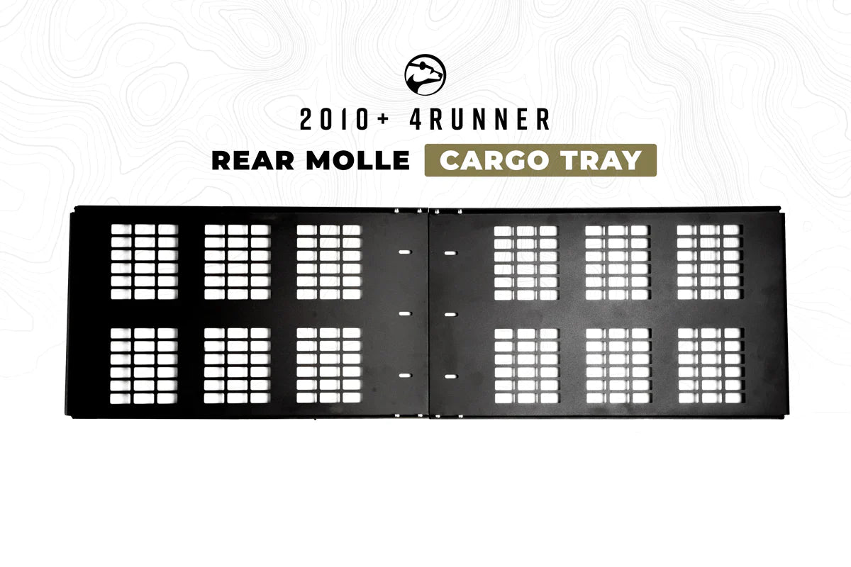 Cali Raised Rear Molle Cargo Tray | '10 - '24 4Runner