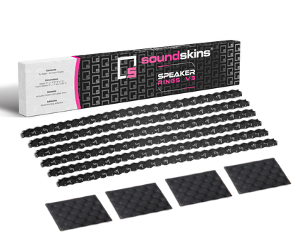 Speaker Ring & Backing Sheets Sound Deadening Kit