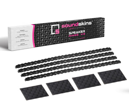 Speaker Ring & Backing Sheets Sound Deadening Kit