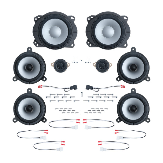 Alpine 8 Speaker Plug & Play Bundle (8" Front Door Speaker) | '10 - '24 4Runner