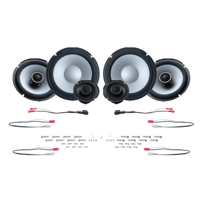 Alpine 6 Speaker Plug & Play Bundle (8" Front Door Speaker) | '16 - '23 Tacoma