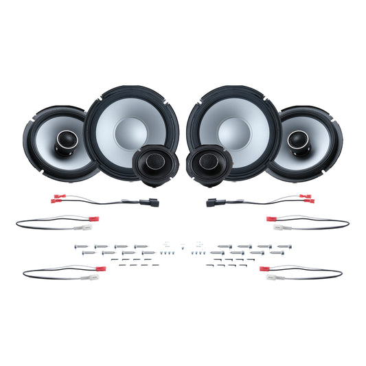 Alpine 6 Speaker Plug & Play Bundle (8" Front Door Speaker) | '16 - '23 Tacoma