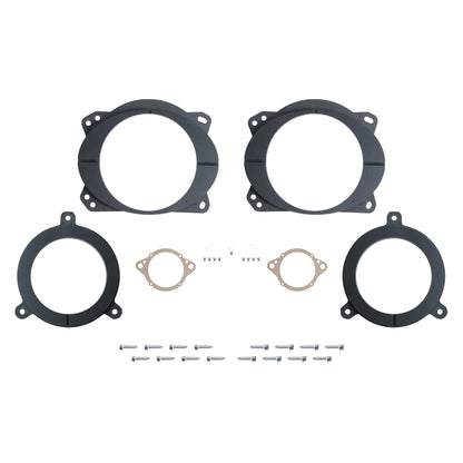 Alpine 6 Speaker Plug & Play Bundle (8" Front Door Speaker) | '16 - '23 Tacoma