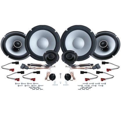 Alpine 6 or 8 Speaker Plug & Play Bundle (8" Front Door Speaker) | 2024+ Tacoma