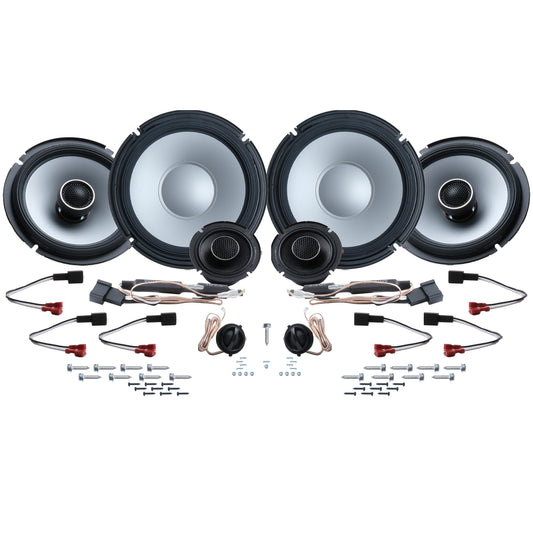 Alpine 6 or 8 Speaker Plug & Play Bundle (8" Front Door Speaker) | 2024+ Tacoma
