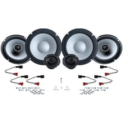 Alpine 6 or 8 Speaker Plug & Play Bundle (8" Front Door Speaker) | 2024+ Tacoma