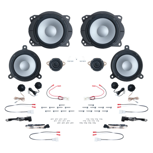 Alpine 10 Speaker Plug & Play Bundle (8" Front Door Speakers) | '14 - '21 Tundra