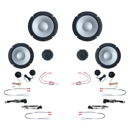 Alpine 10 Speaker Plug & Play Bundle (8" Front Door Speakers) | '14 - '21 Tundra