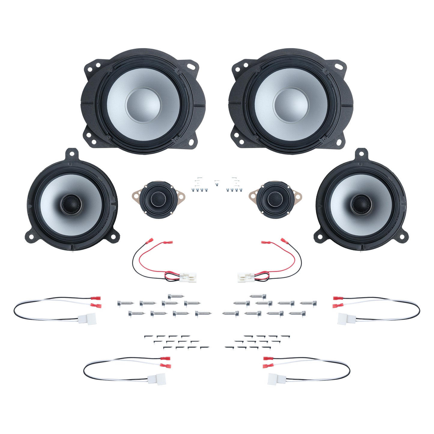 Alpine 6 Speaker Plug & Play Bundle (8