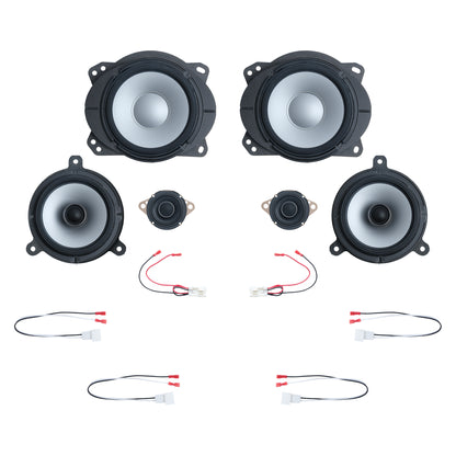 Alpine 6 Speaker Plug & Play Bundle (8" Front Door Speakers) | '07 - '13 Tundra