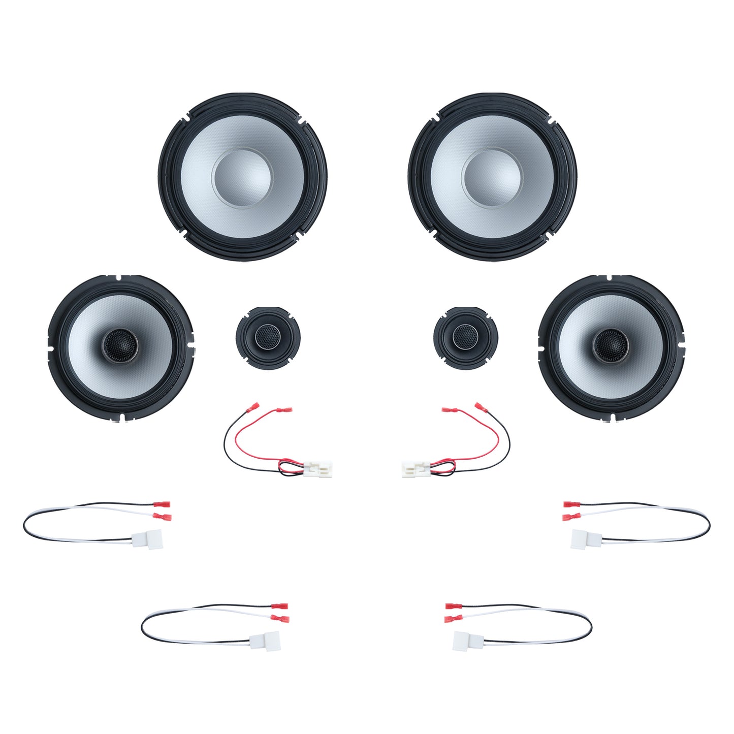 Alpine 6 Speaker Plug & Play Bundle (8