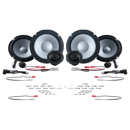 Alpine 8 Speaker Plug & Play Bundle (8" Front Door Speakers) | '07 - '13 Tundra