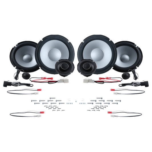 Alpine 8 Speaker Plug & Play Bundle (8" Front Door Speakers) | '07 - '13 Tundra