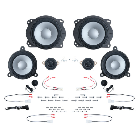 Alpine 8 Speaker Plug & Play Bundle (8" Front Door Speakers) | '07 - '13 Tundra