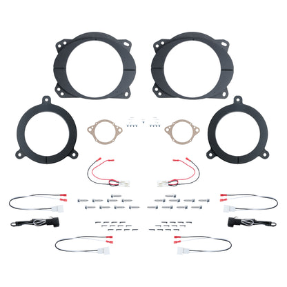 Alpine 8 Speaker Plug & Play Bundle (8" Front Door Speakers) | '07 - '13 Tundra