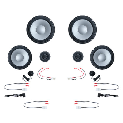 Alpine 8 Speaker Plug & Play Bundle (8" Front Door Speakers) | '07 - '13 Tundra