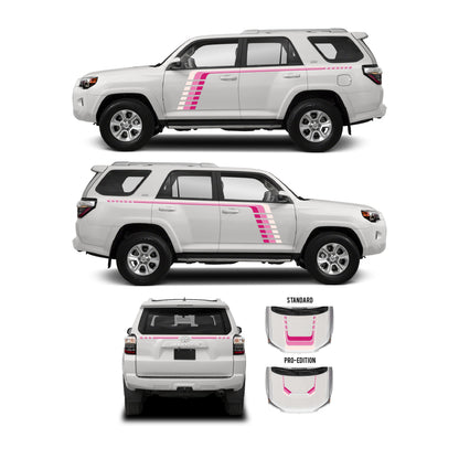 Taco Vinyl 4Runner Checkered Stripe Kit | '10 - '24 4Runner