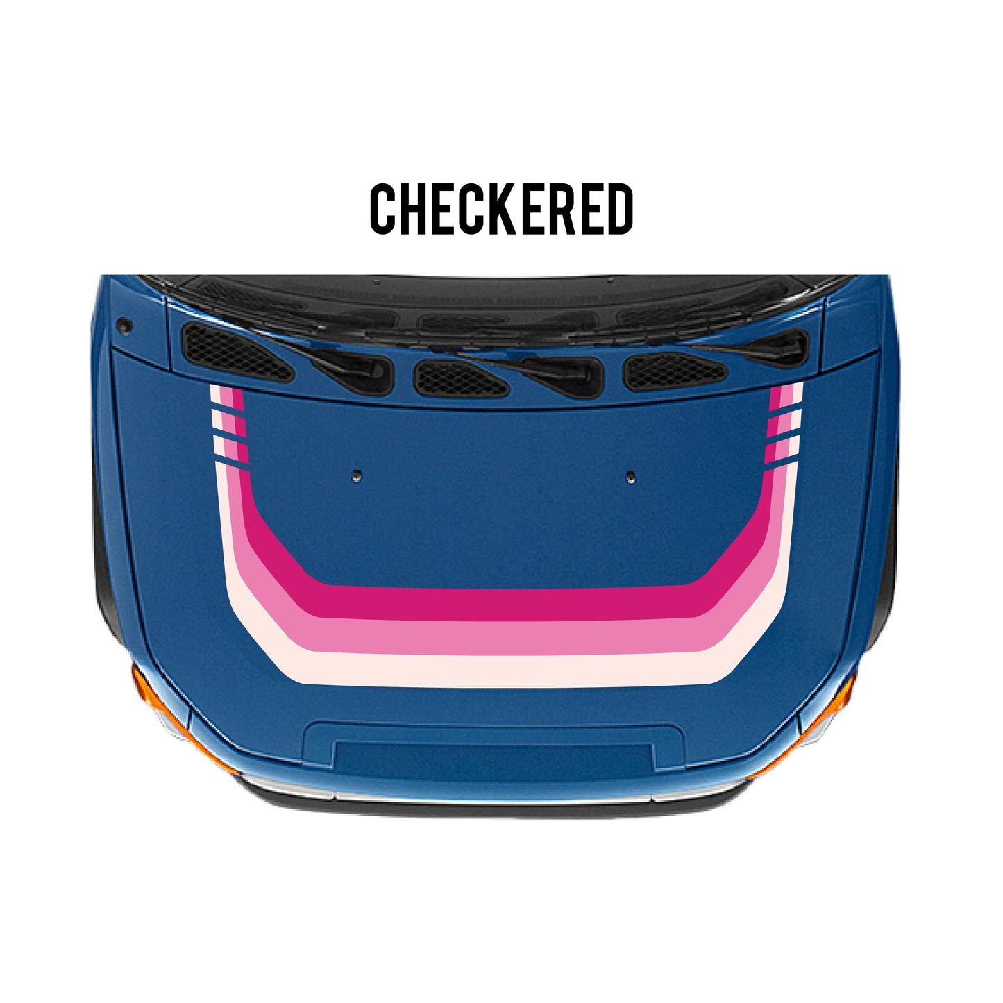 Taco Vinyl FJ Cruiser Checkered Stripe Kit | '07 - '14 FJ Cruiser