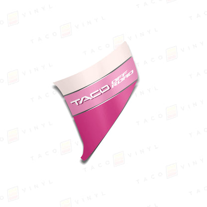 Taco Vinyl Lower Bedside Decals | '24+ Tacoma