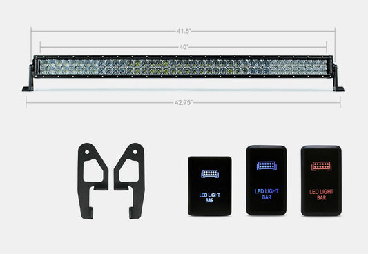 Cali Raised Premium Roof Rack Lighting Kit | 2007+ Tundra