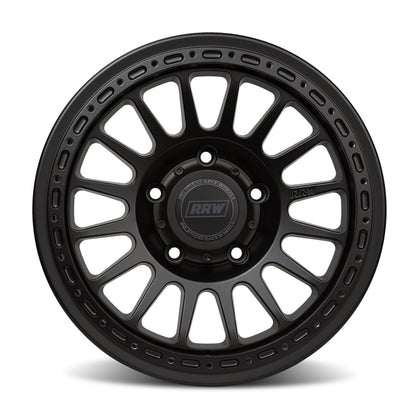 RR6-H 17x8.5 Hybrid Beadlock | MATTE BLACK