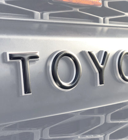 Tufskinz Grille Letter Overlays | '10 - '24 4Runner
