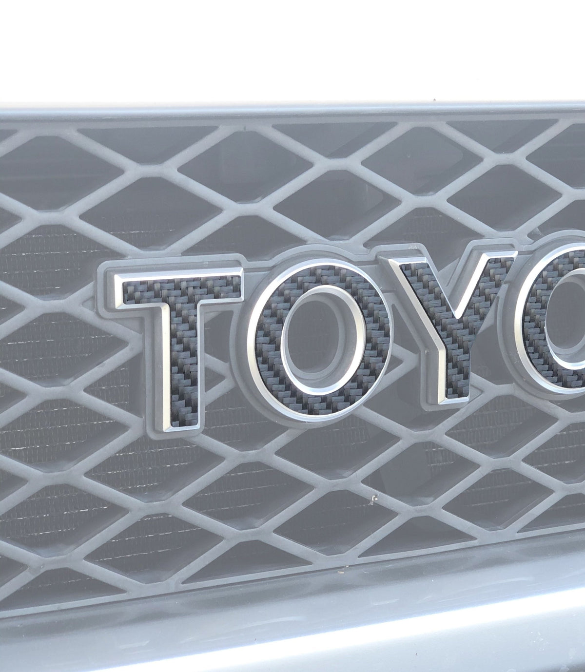 Tufskinz Grille Letter Overlays | '06 - '14 FJ Cruiser