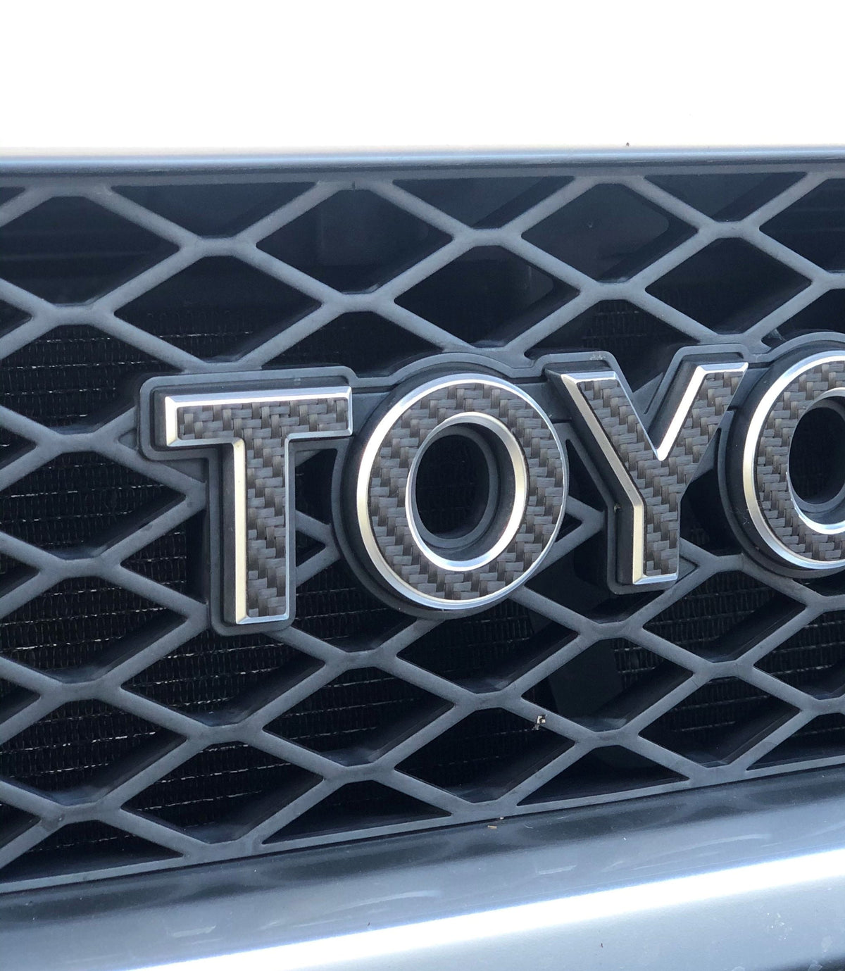 Tufskinz Grille Letter Overlays | '06 - '14 FJ Cruiser