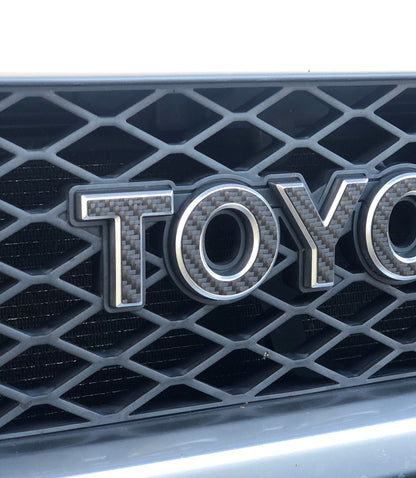 Tufskinz Grille Letter Overlays | '06 - '14 FJ Cruiser
