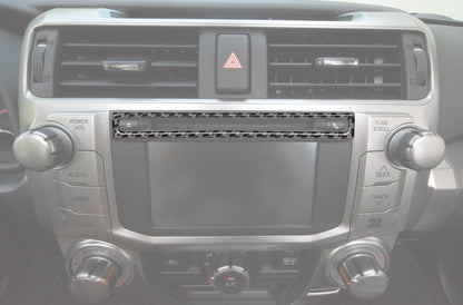 Tufskinz Upper Radio Display Accent Trim | '14 - '24 4Runner