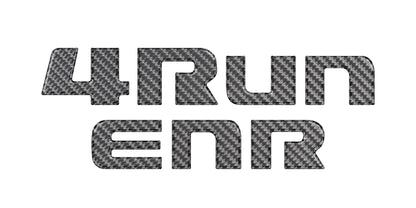 Tufskinz Rear Hatch Letter Overlays | '10 - '24 4Runner