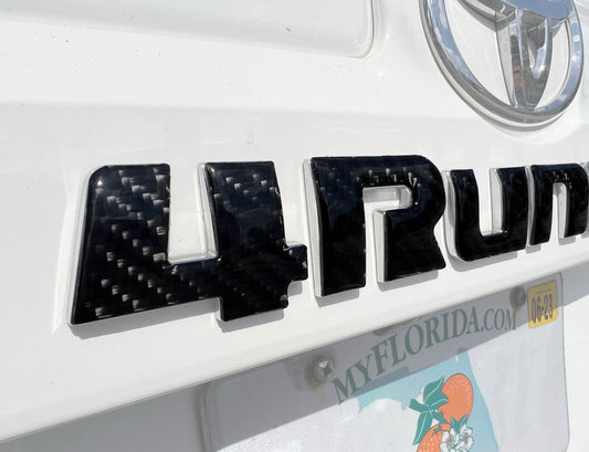 Tufskinz Rear Hatch Letter Overlays | '10 - '24 4Runner