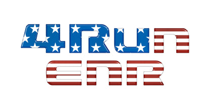 Tufskinz Rear Hatch Letter Overlays | '10 - '24 4Runner